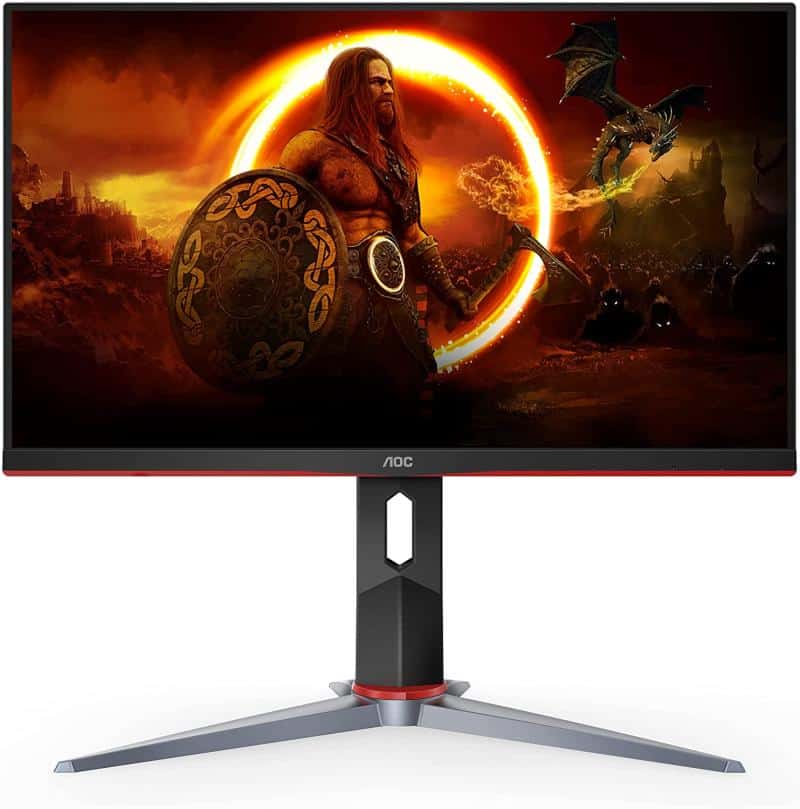 AOC 24G2 Frameless Gaming IPS Monitor - Best Monitor Size For Gaming
