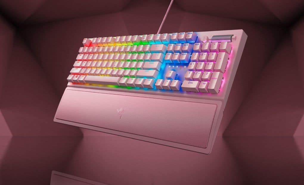 Razer BlackWidow V3 Mechanical Gaming Keyboard Quartz Pink