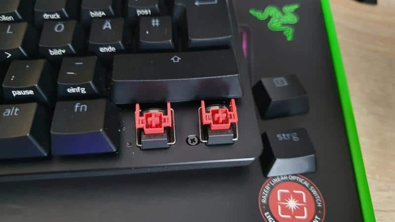 Razer Huntsman Red Switches