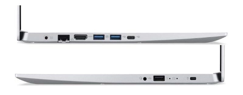 Acer Aspire 5 A515-46-R14K Connectors - Best Gaming Laptop Under 500, Gaming Laptops Under 500