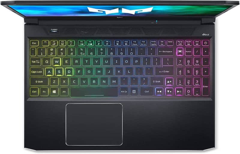 Acer Predator Helios 300 Keyboard - Best Gaming Laptop Under 1500