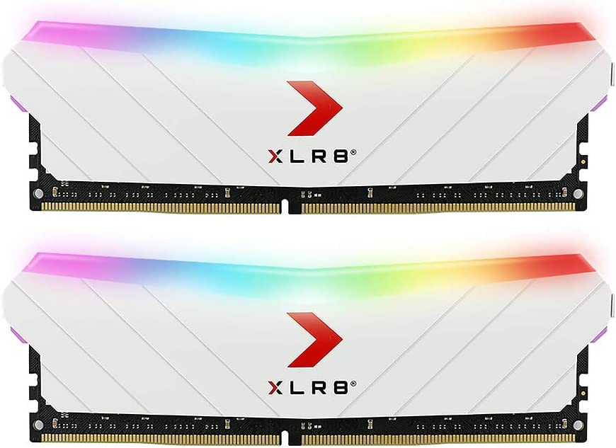 PNY XLR8 Gaming 16GB DDR4 DRAM 3600MHz White Edition