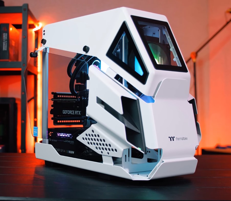 Thermaltake AH T200 Snow - Best White PC Cases