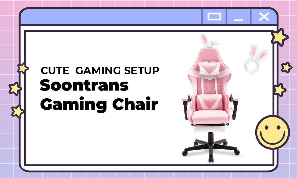 PC-game-build-cute-gaming-setup-Soontrans Gaming Chair