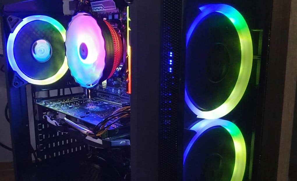 RGB Fans in case