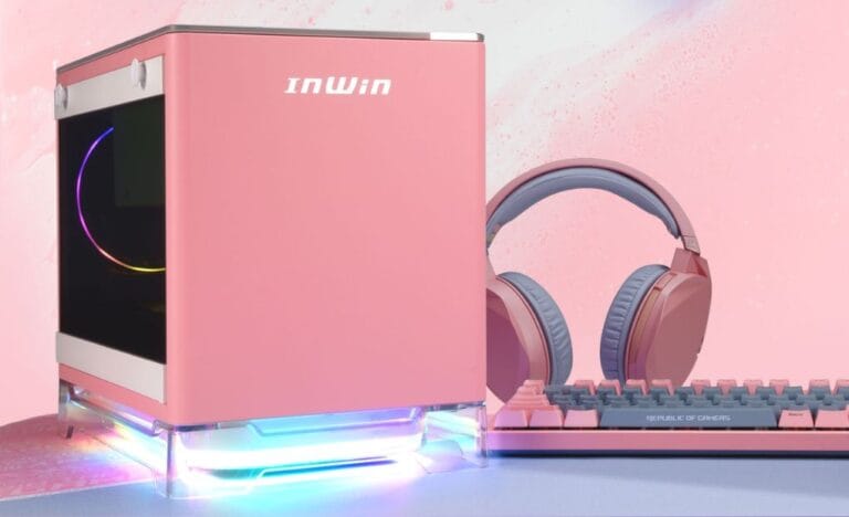 Pink PC Case