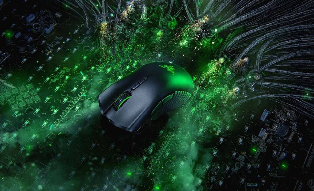 Razer Mamba Wireless Gaming Mouse 16000 DPI Optical Sensor