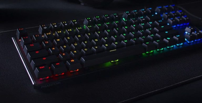 Tecware Phantom 87 Key Mechanical Keyboard in best gaming keyboards under 50